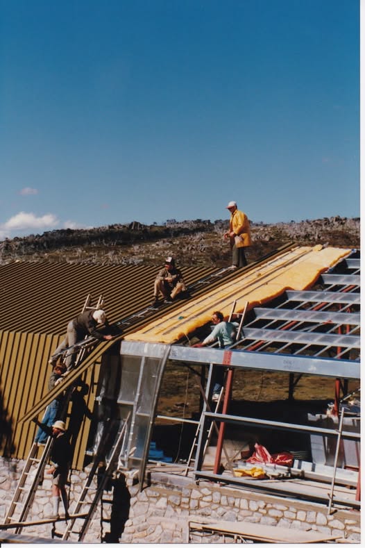 Illabunda lodge under construction